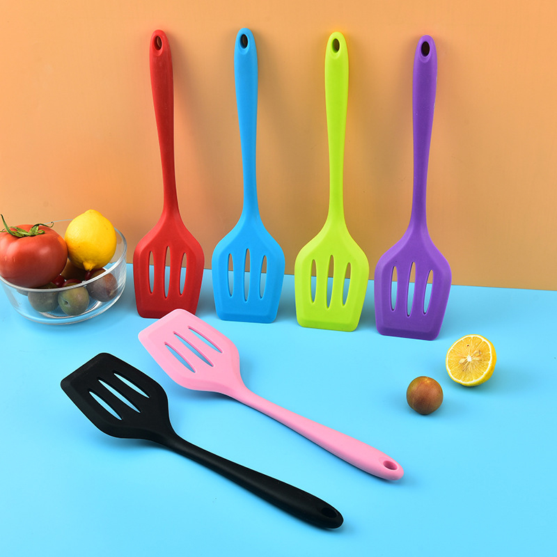Hi Tech Kitchen Accessories - Silikon Turner Spatula kızarmış kürek yumurta
