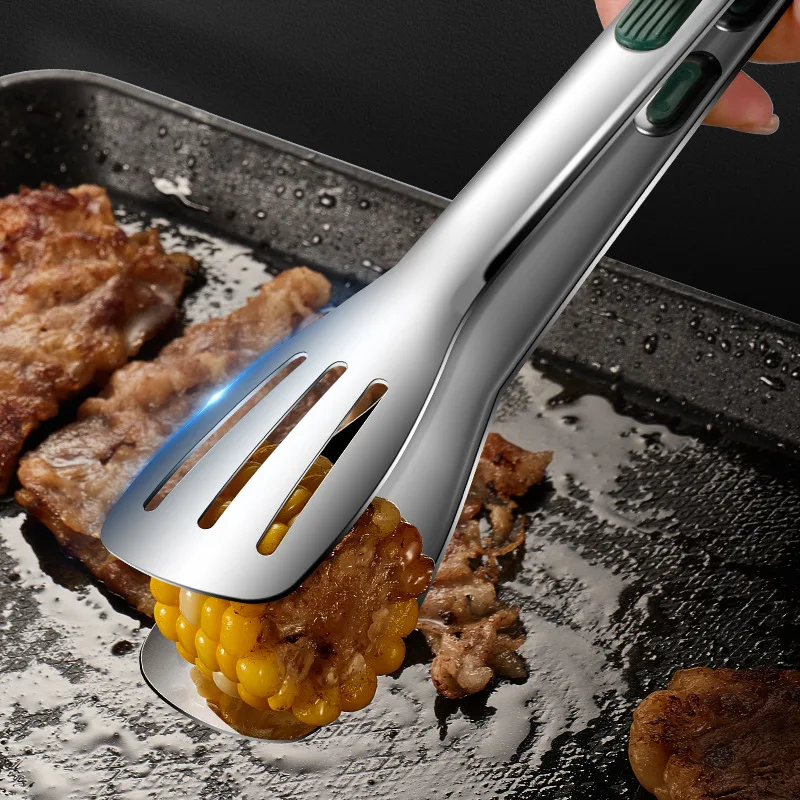 Hi Tech Kitchen Accessories - Paslanmaz Çelik BARBEKÜ Klip Kaymaz yemek