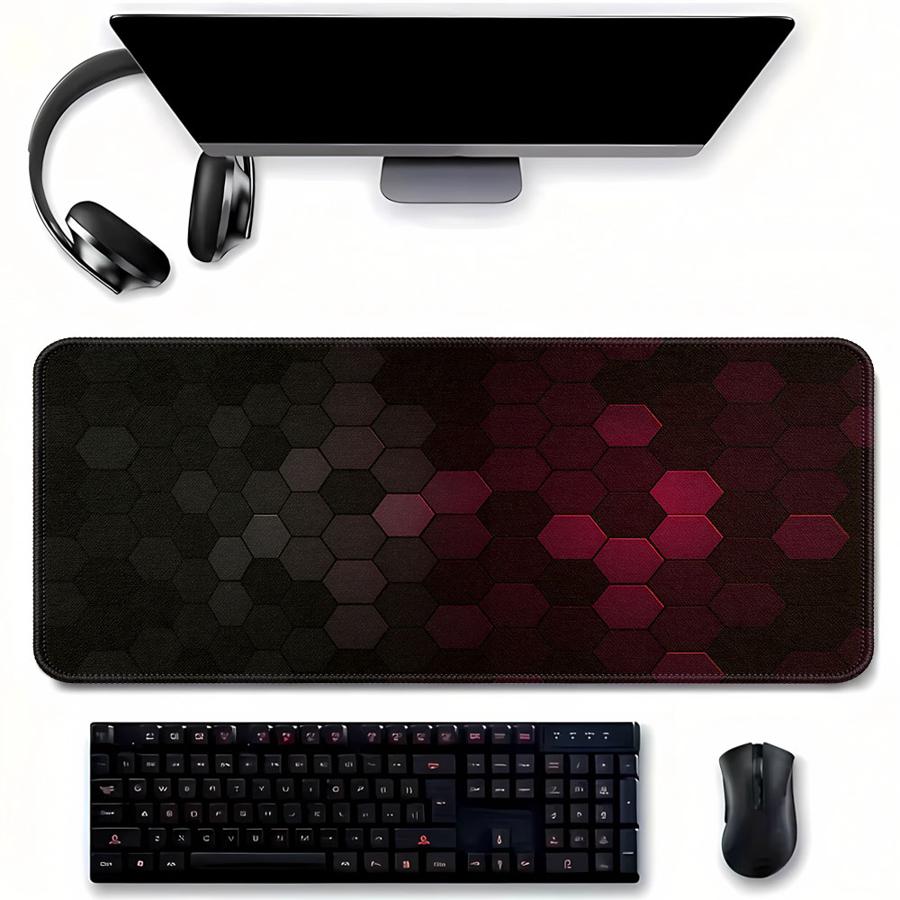 Tech Accessories For Laptop - Kırmızı Petek Teknolojisi Mouse Pad ofis