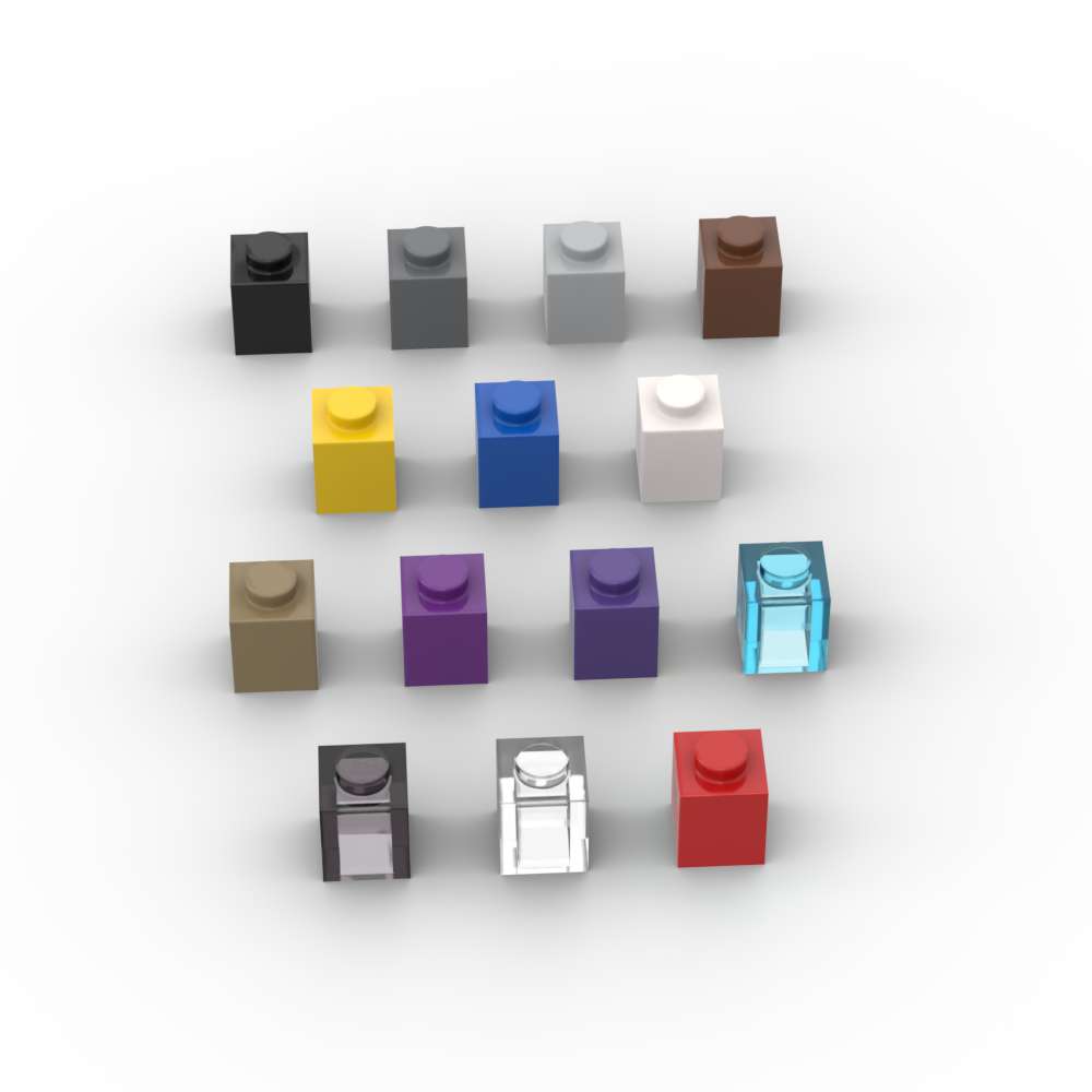 Tech Accessories Gifts - MOC 10PCS 3005 1x1 Tuğlalar Yapı