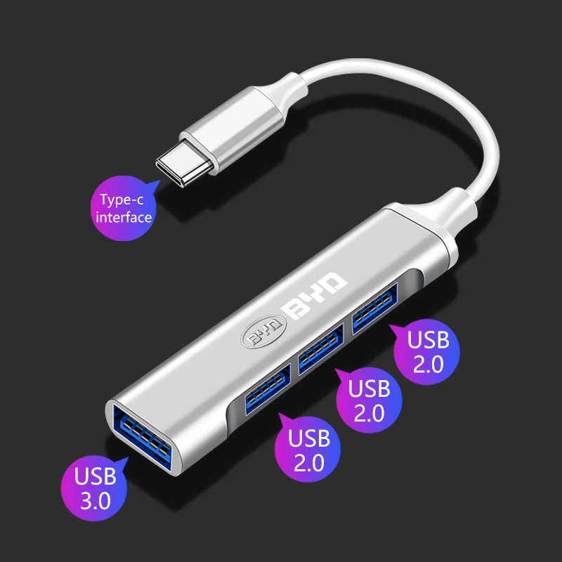 Type C Multiport Adapter - Type-C USB Adaptör Çoklu Port Dağıtıcı
