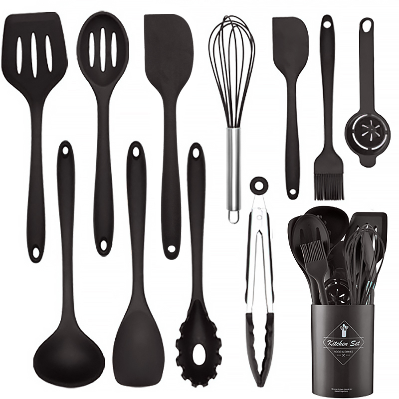 Hi Tech Kitchen Accessories - 12 adet silikon pişirme kapları yapışmaz