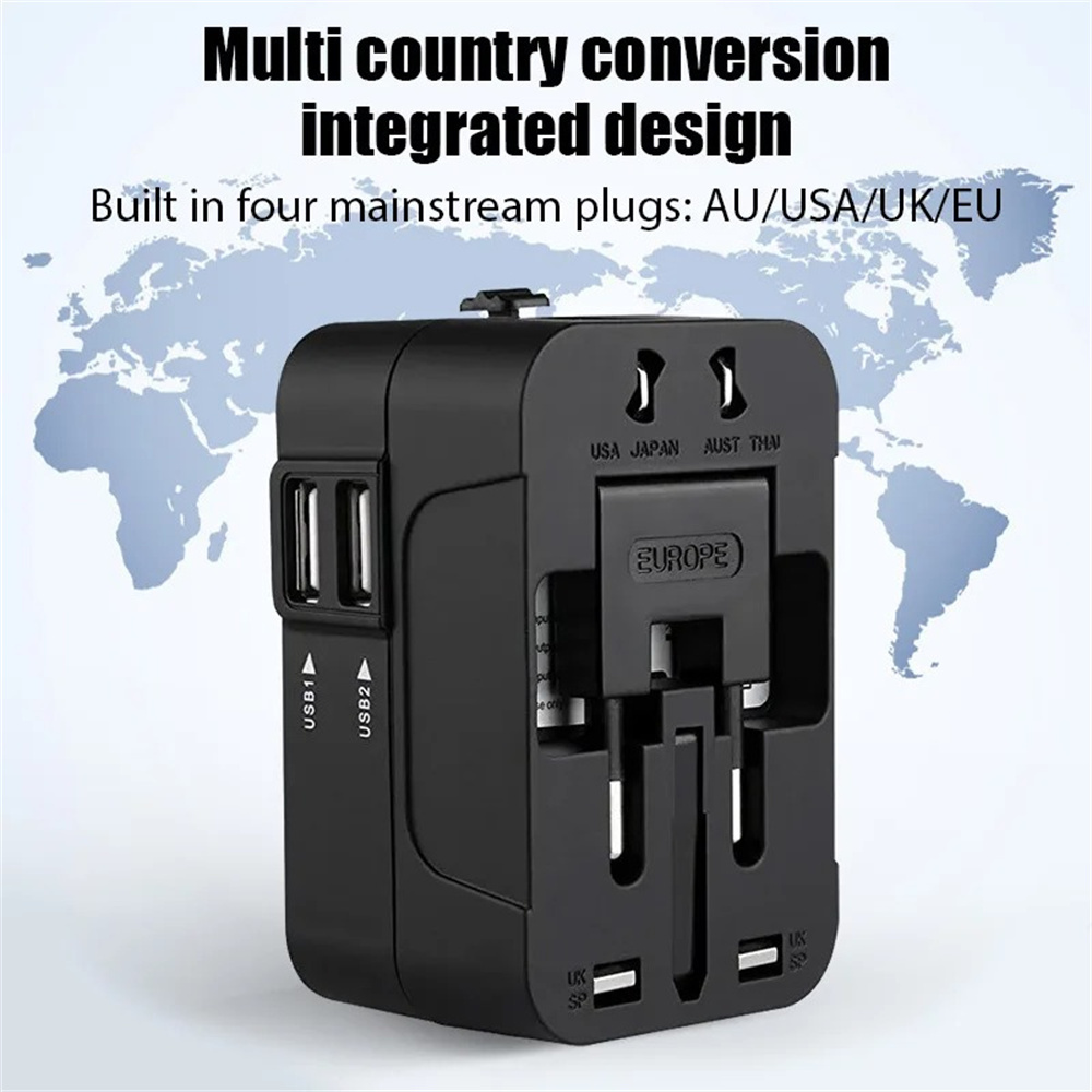 Type C Multiport Adapter - Hepsi Bir Arada Evrensel Uluslararası Priz