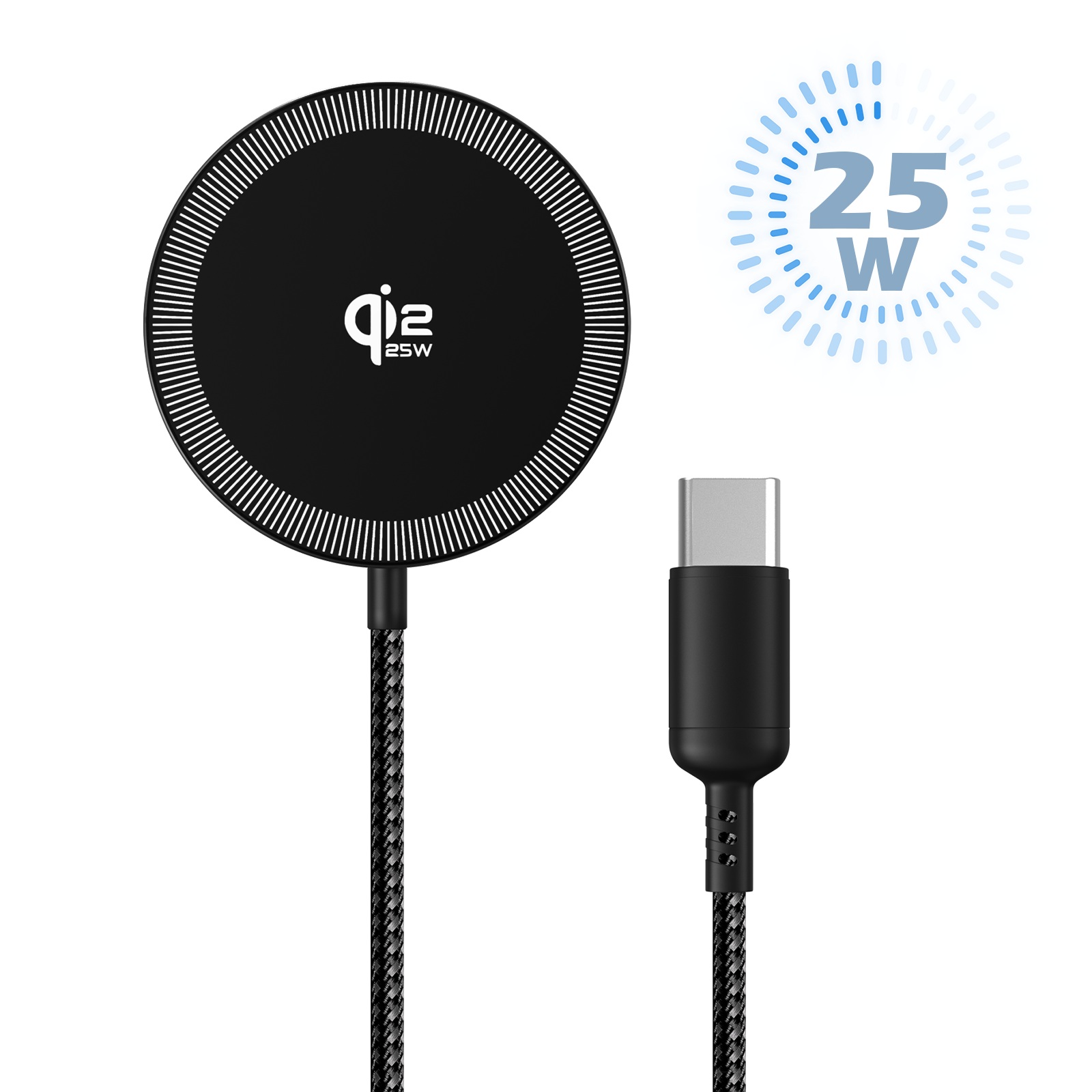 Type C Multiport Adapter - 25W Manyetik Kablosuz Şarj Cihazı iPhone