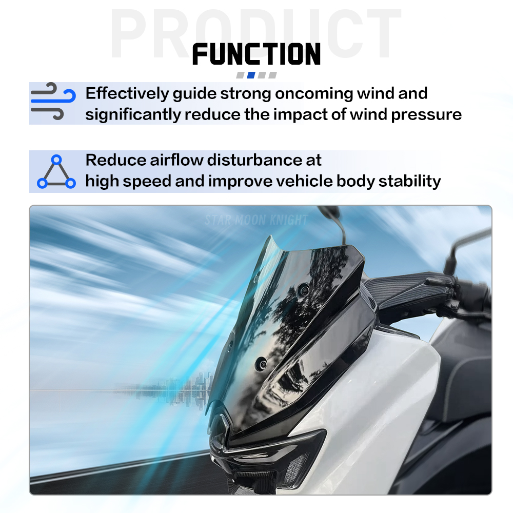 Yeni NMAX 125 Ön Cam Yamaha NM - Nmax Tech Max Accessories incelemesi ve fiyatı