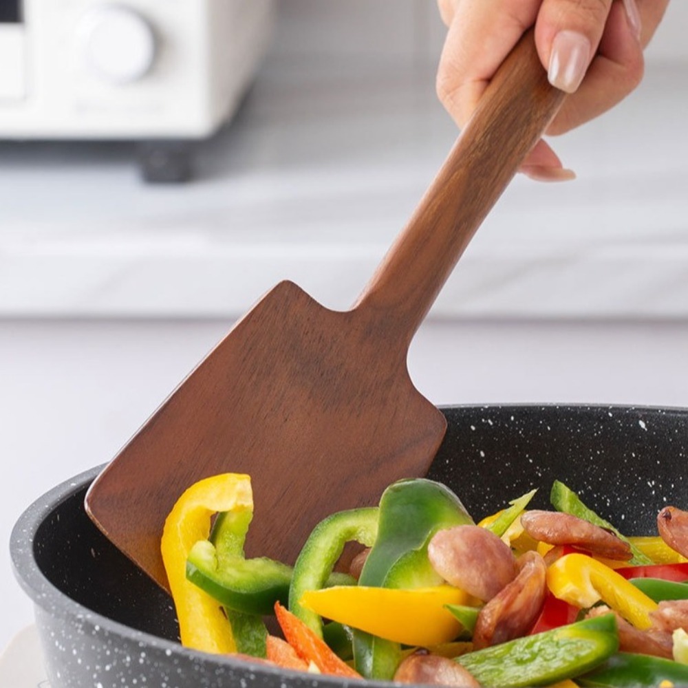 34 cm katı ahşap pişirme Spatu - Hi Tech Kitchen Accessories incelemesi ve fiyatı
