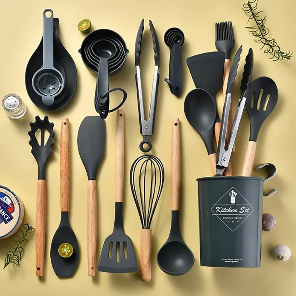 34 adet silikon eşyaları Set s - Hi Tech Kitchen Accessories incelemesi ve fiyatı